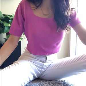 ** SOLD ** CLIO Vintage pink top